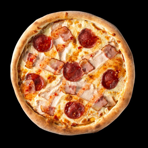 МЯСНАЯ С БЕКОНОМ 33см